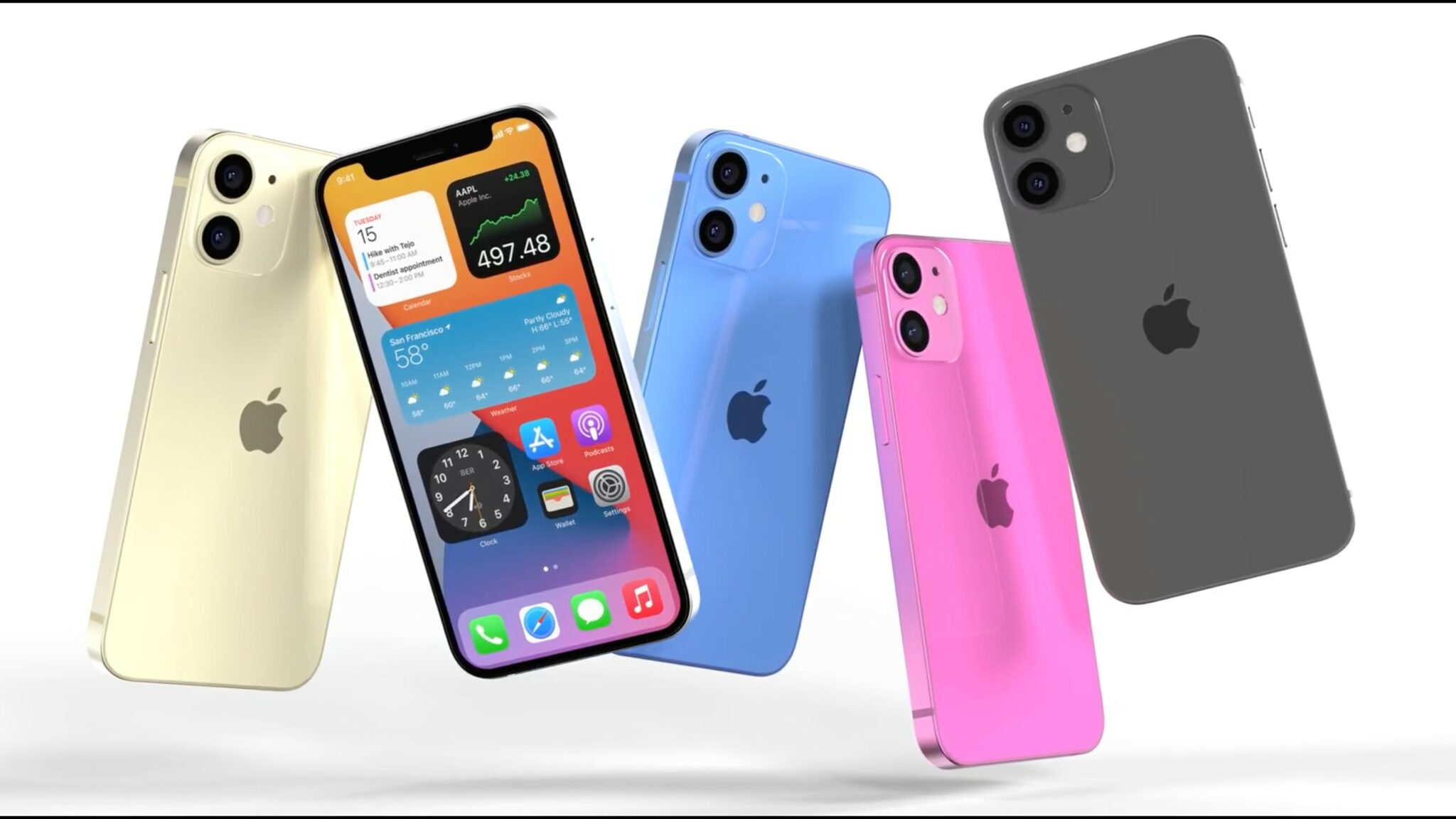 iPhone 12 release dates scattered between October 23 and November 20 AppleTrack