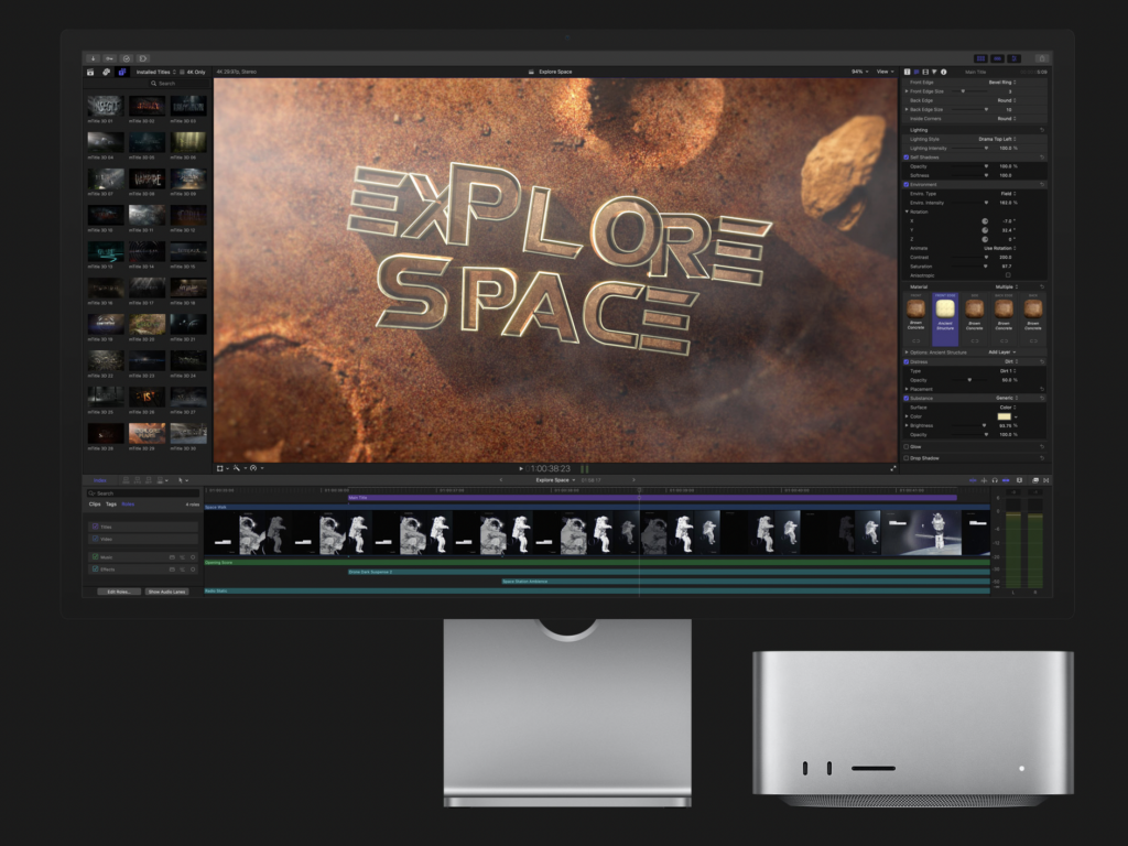 Apple updates Final Cut Pro with Mac Studio performance improvements