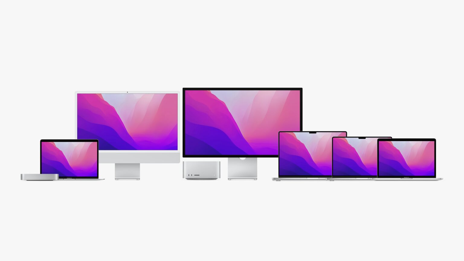 Apple's 9 new Mac computers with a M2 chip inside, revealed AppleTrack